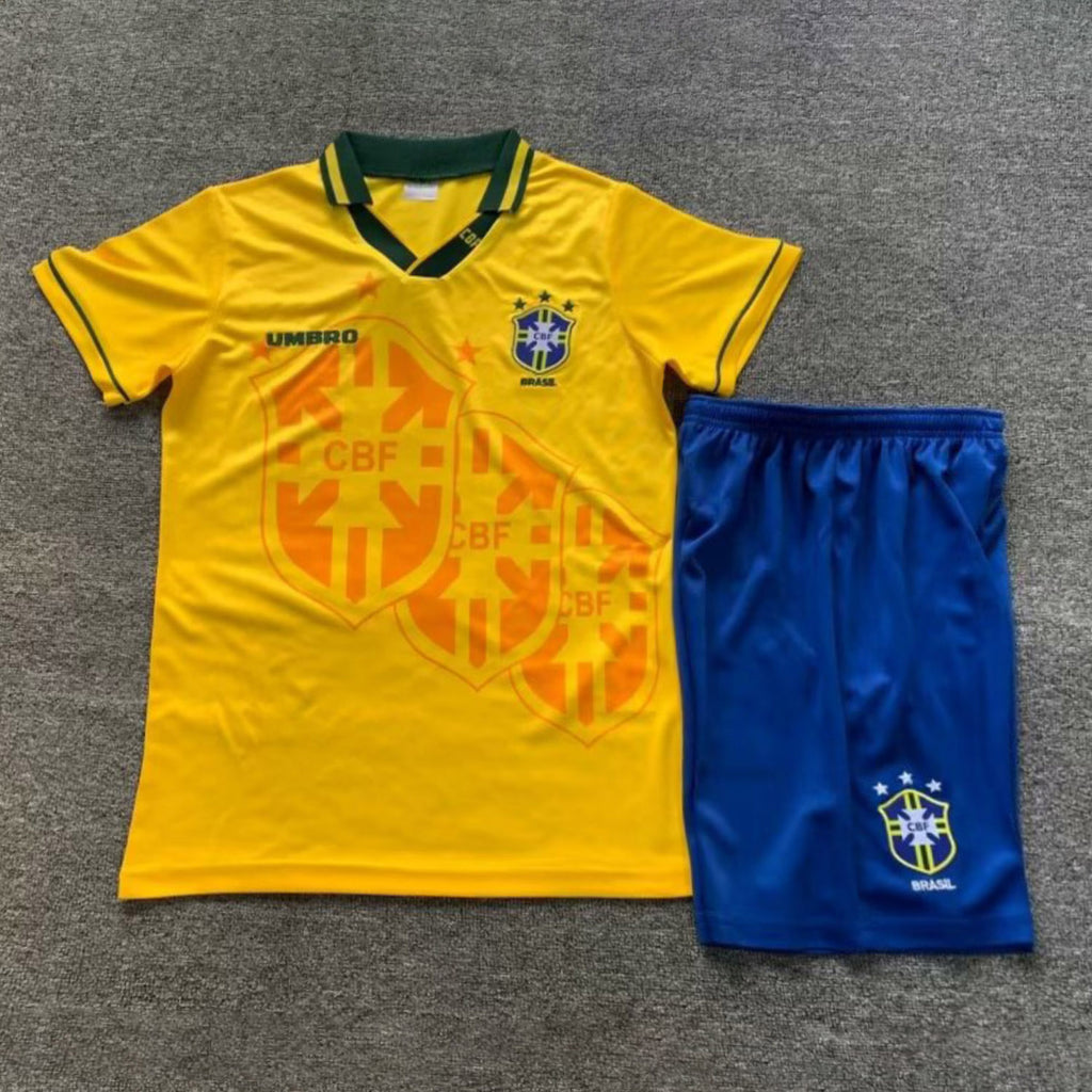 Camiseta Retro Brasil Niños