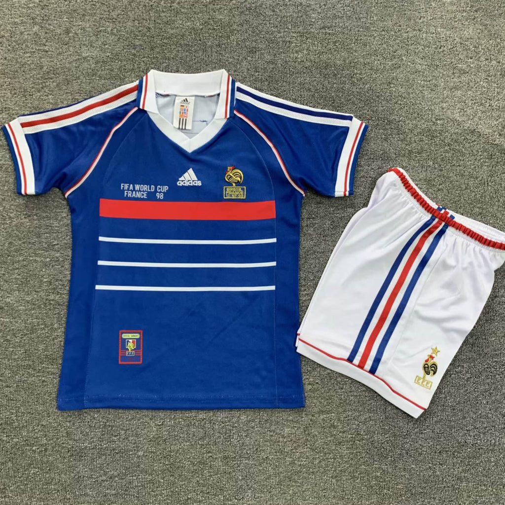 Camiseta Retro Francia Niños