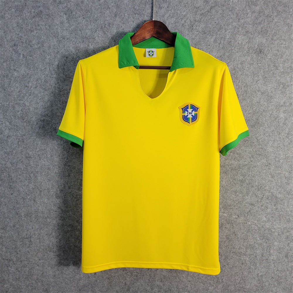 Camiseta Retro Brasil Pelé Año 1958