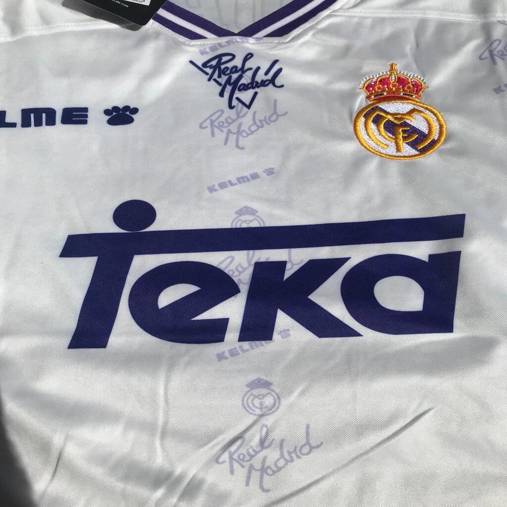 Camiseta Retro Real Madrid Zamorano Año 1994/1996