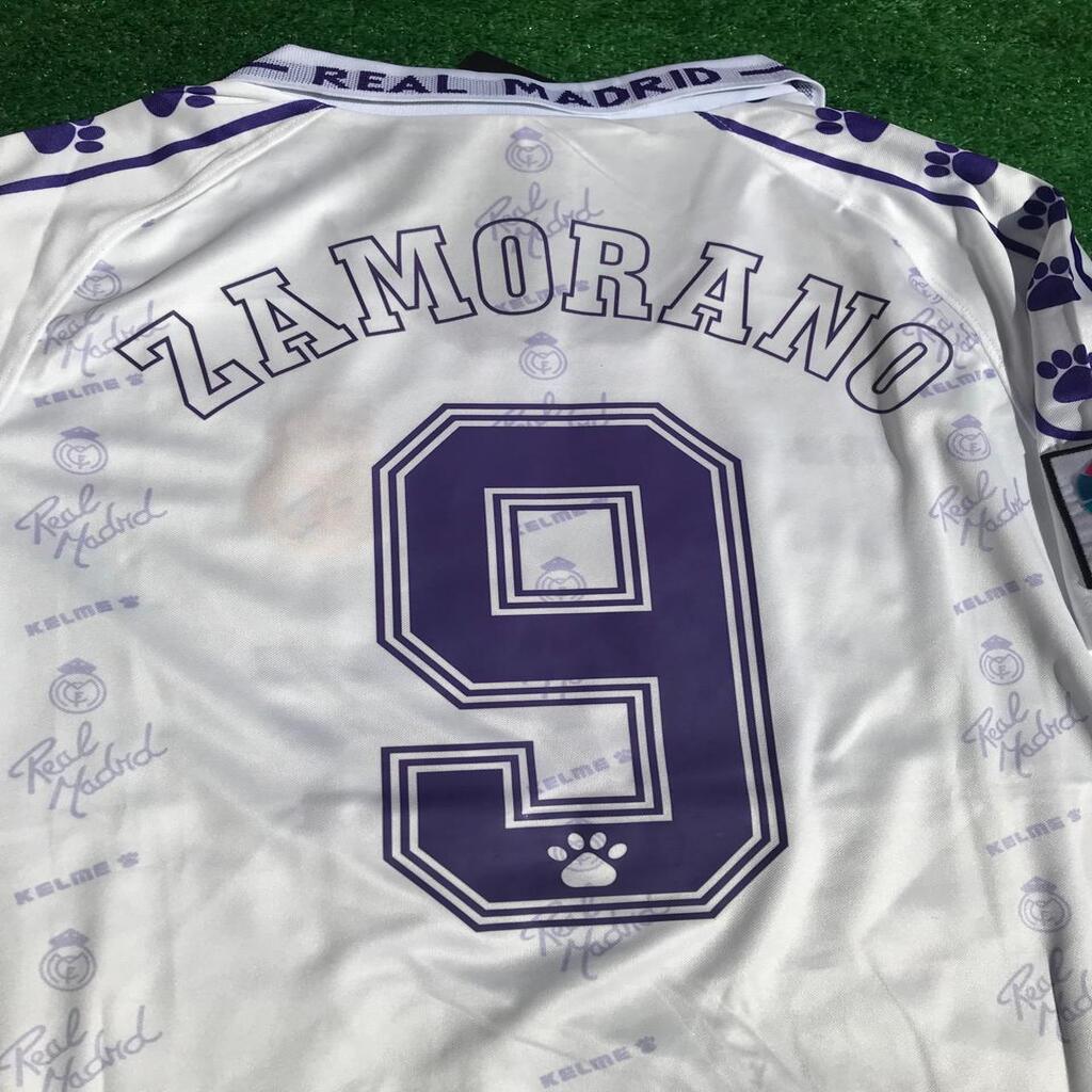 Camiseta Retro Real Madrid Zamorano Año 1994/1996