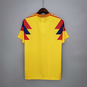 Camiseta Retro Colombia Valderrama Año 1990