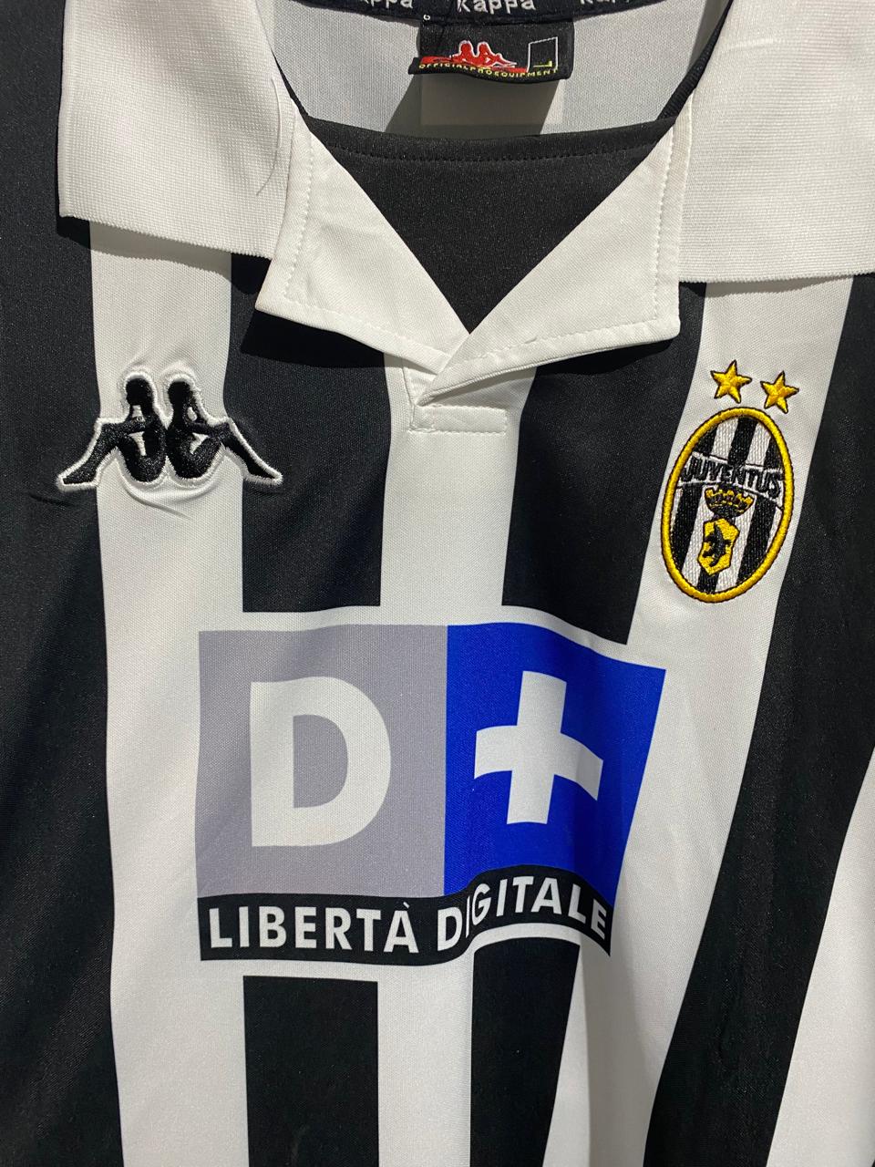 Camiseta Retro Zidane Juventus manga larga Año 1999/2000