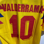 Camiseta Retro Colombia Valderrama Año 1990