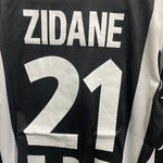 Camiseta Retro Zidane Juventus manga larga Año 1999/2000