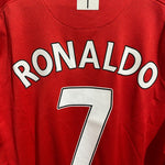 Camiseta Retro Manchester United Cristiano Ronaldo Año 2007/2008