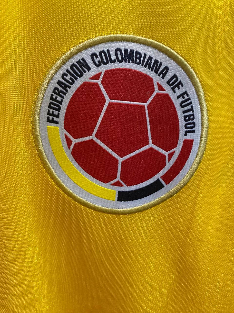 Camiseta Retro Colombia Valderrama Año 1990