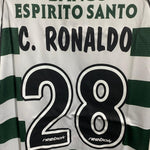 Camiseta Retro Sporting de Lisboa C.Ronaldo Año 2001/2003