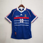 Camiseta Retro Zidane Francia Año 1998