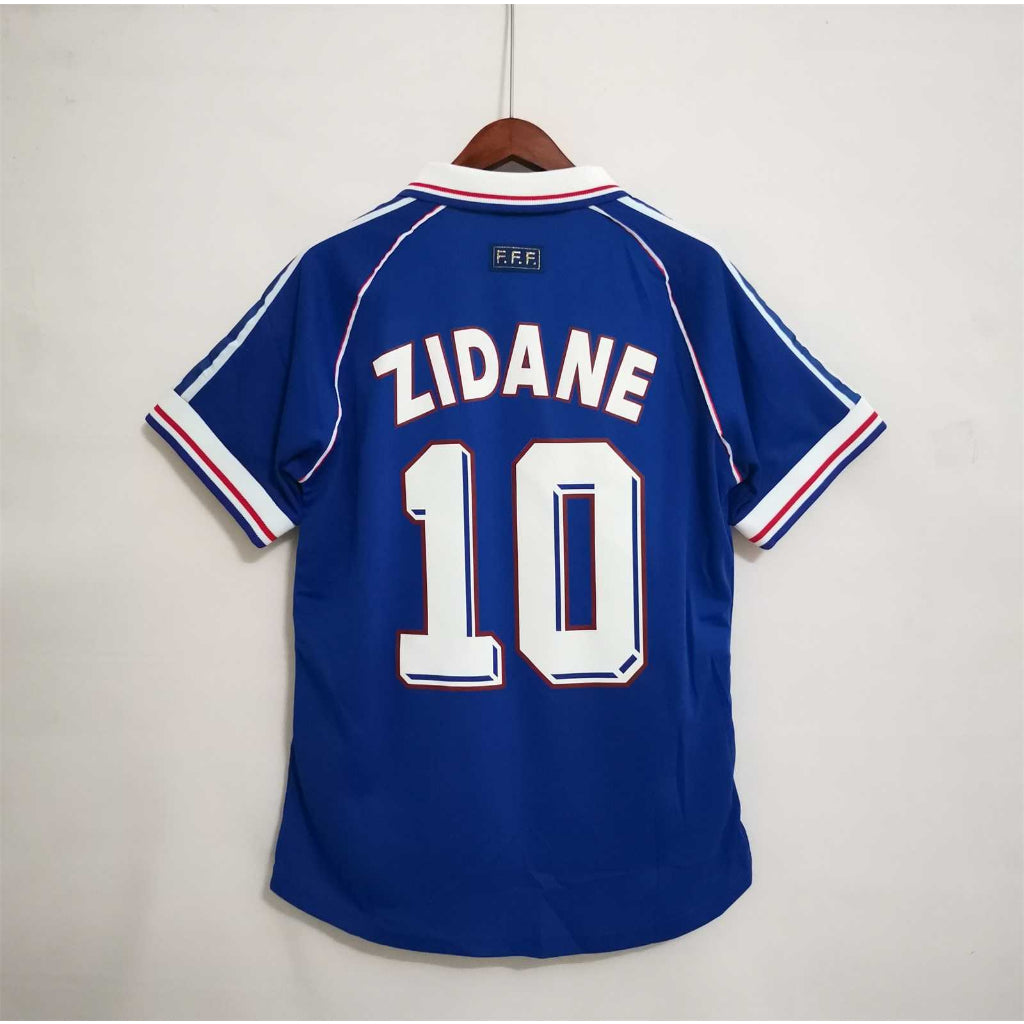 Camiseta Retro Zidane Francia Año 1998