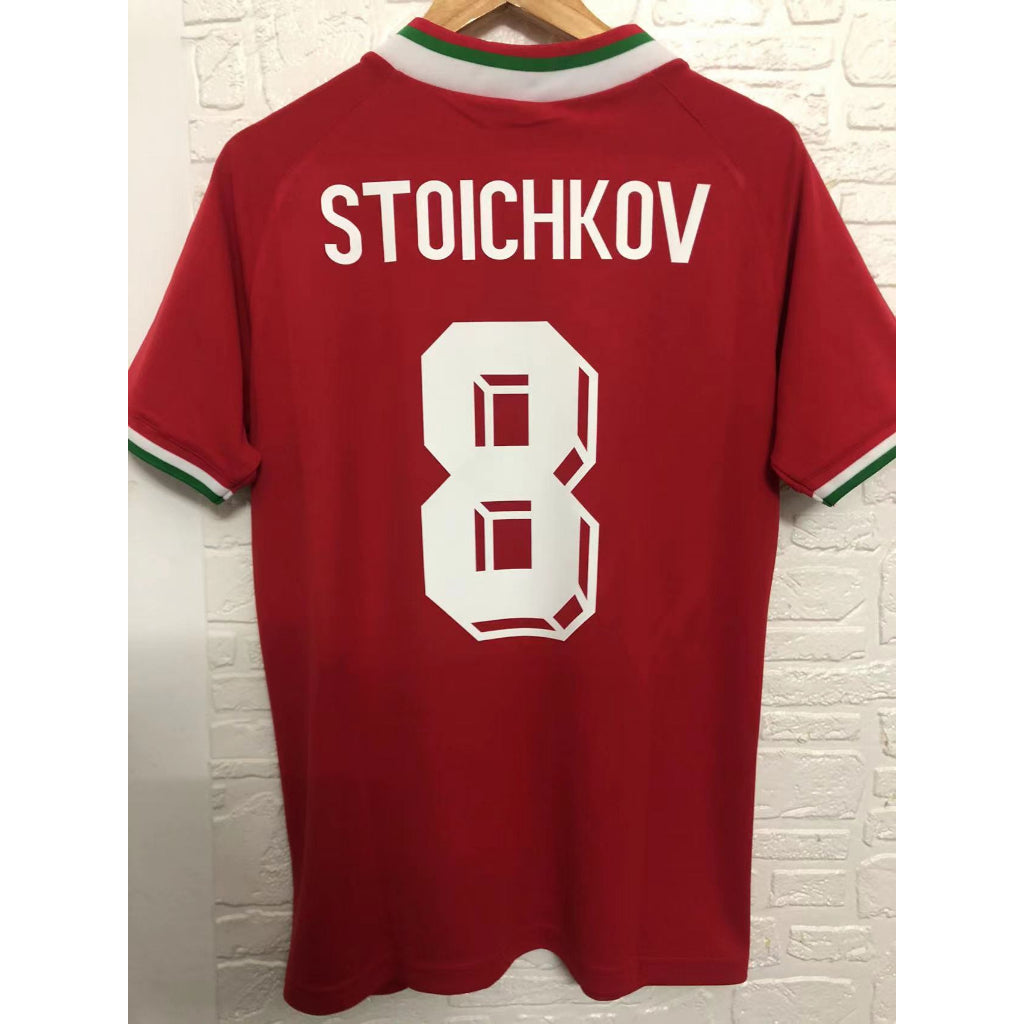 Camiseta aretro Bulgaria Stoichkov Año 1994