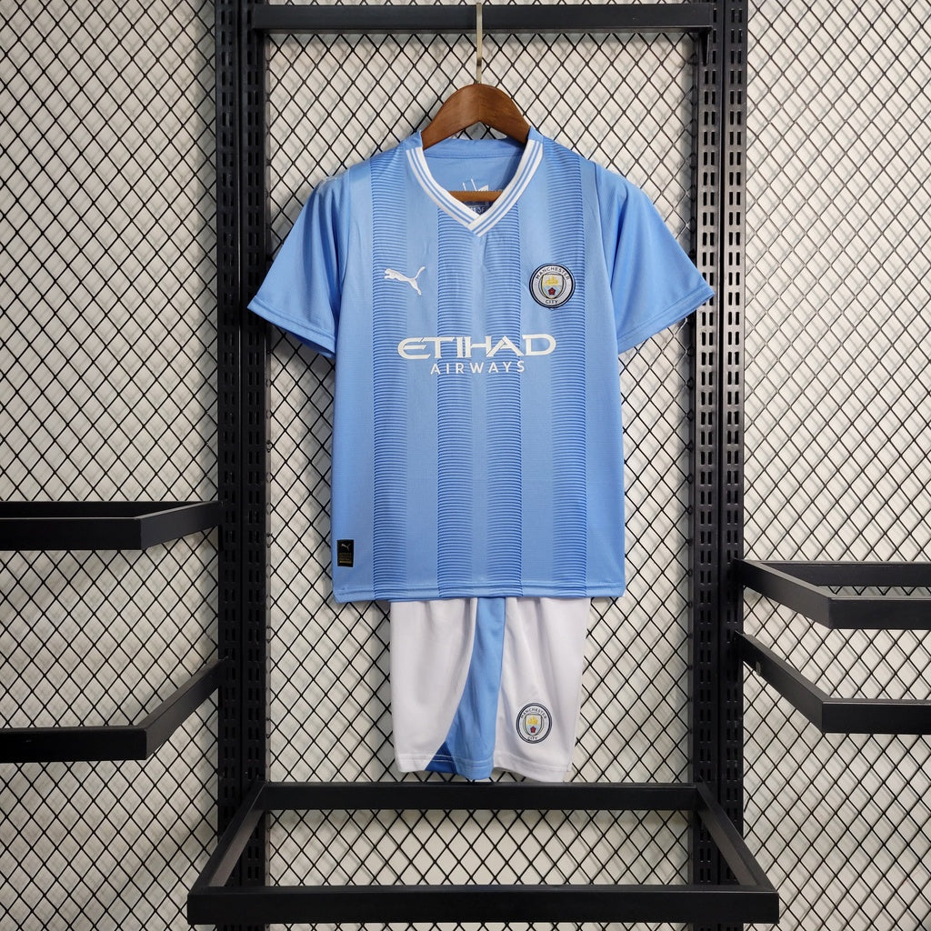 Camiseta Manchester City Niños 23/24