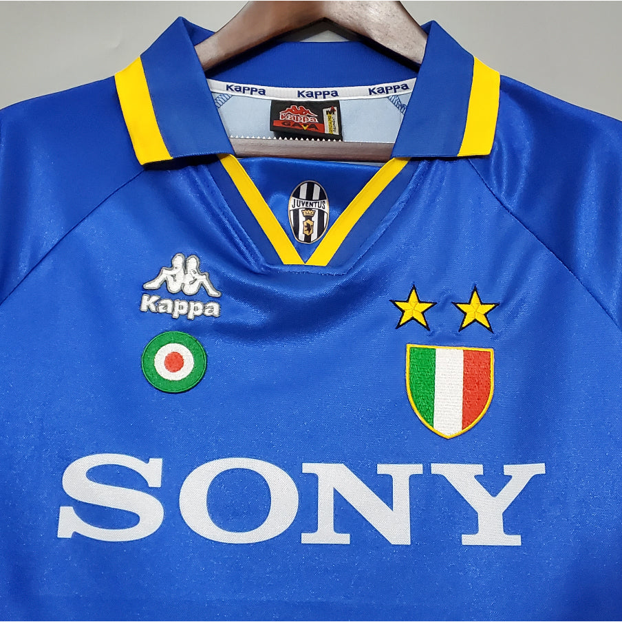 Camiseta Retro Juventus Zidane y Del Piero Año 95/96