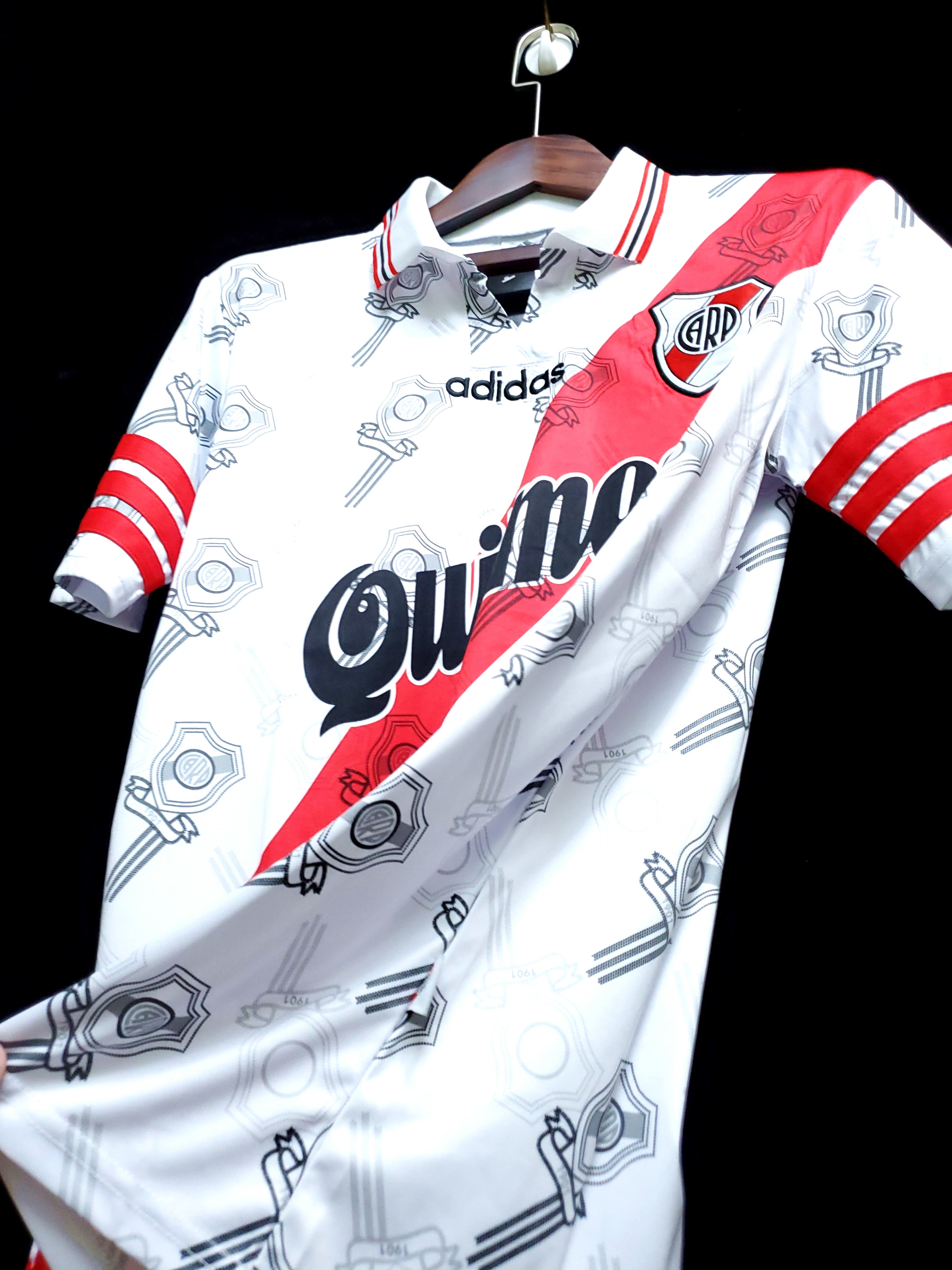 Camiseta Retro Rive Plate Salas Año 1995/1996