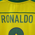 Camiseta Retro Brasil Ronaldo Año 98