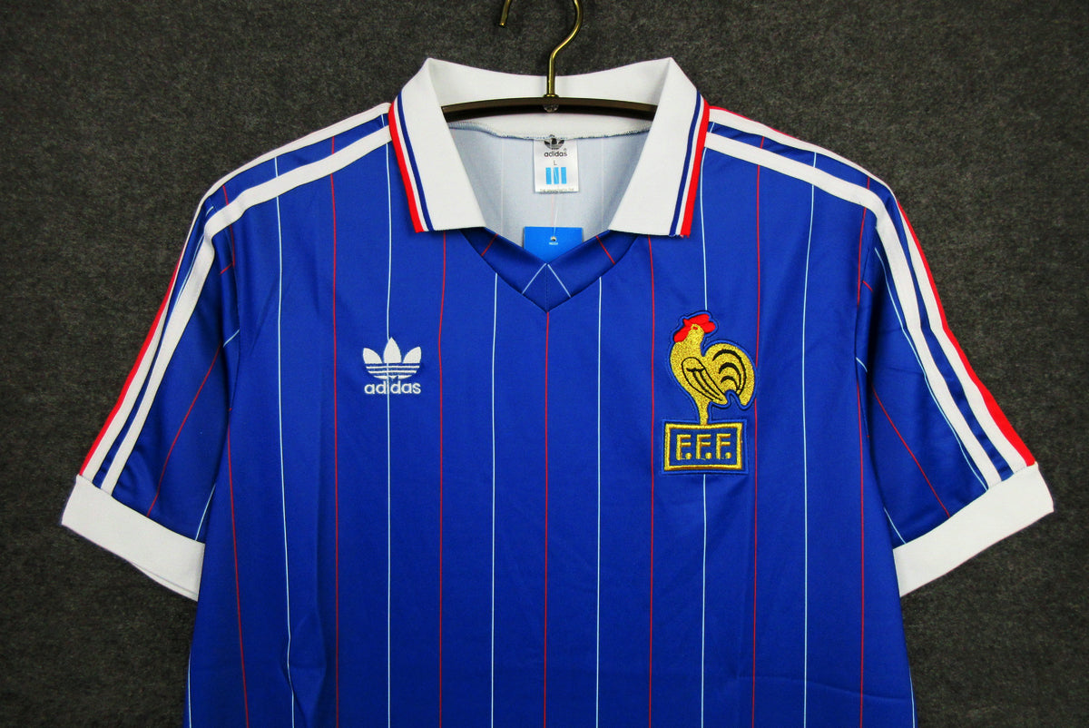 Camiseta Retro Francia Platini Año 1982