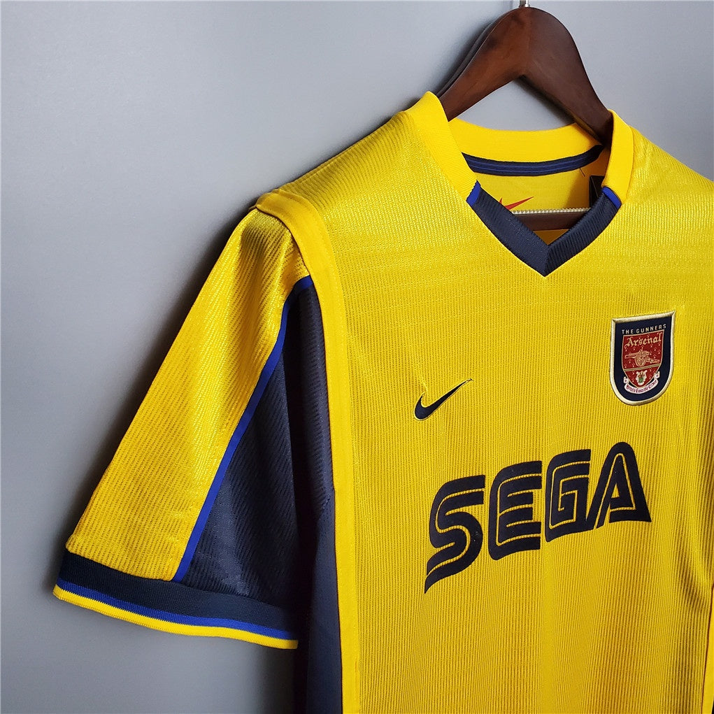 Camiseta Retro Arsenal Bergkamp Año 1999/2000