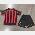 Camiseta Retro Milan Niños