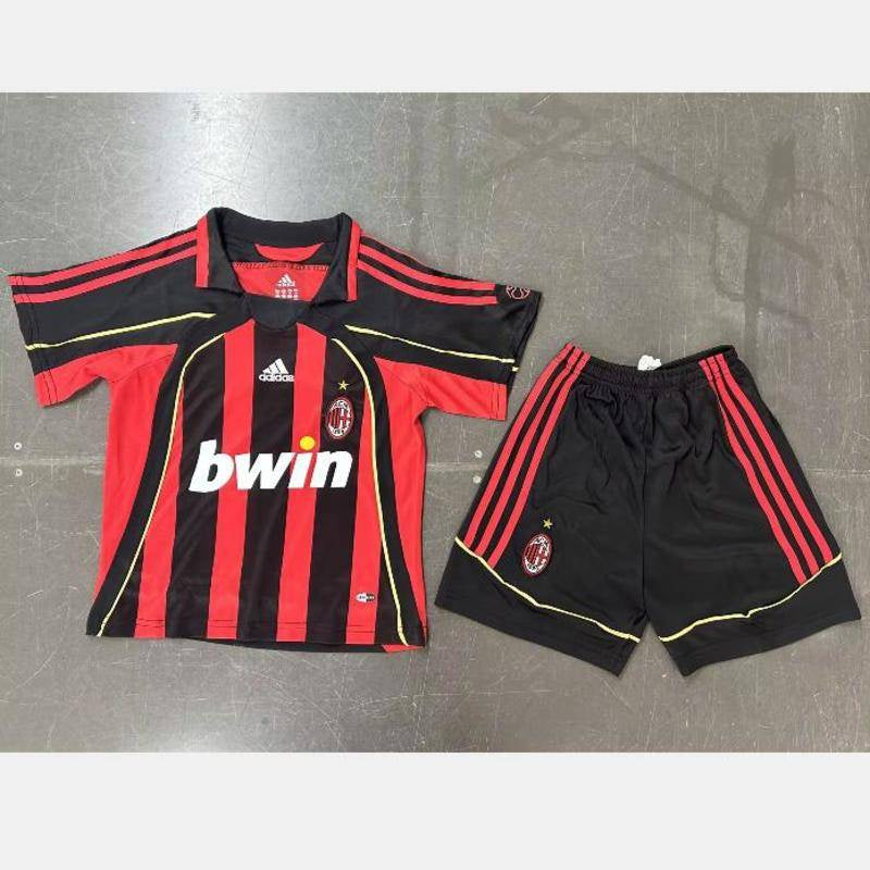 Camiseta Retro Milan Niños