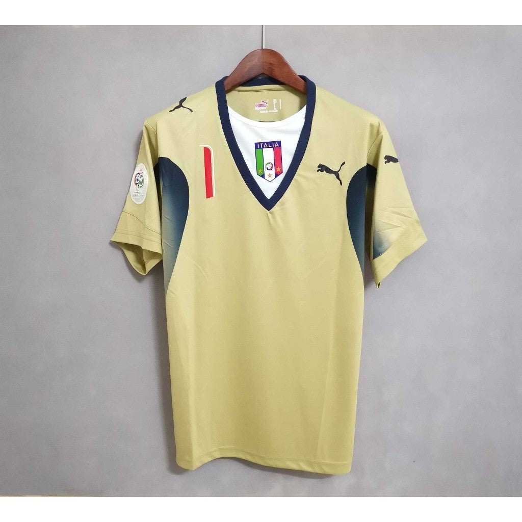 Camiseta Retro Italia Buffon Año 2006