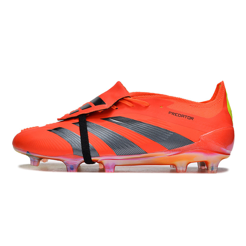 Predator Elite Lengua FG Naranja Zapatos De Fútbol Eur 39-45